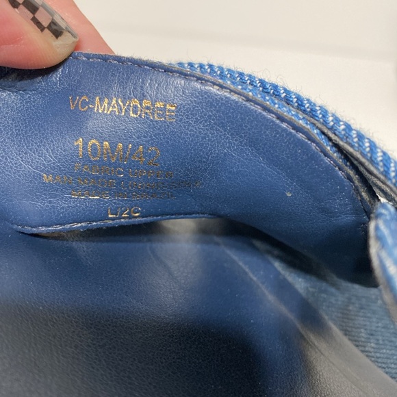 Vince Camuto Maydree Heeled Sandal in Blue Denim - Picture 7 of 13